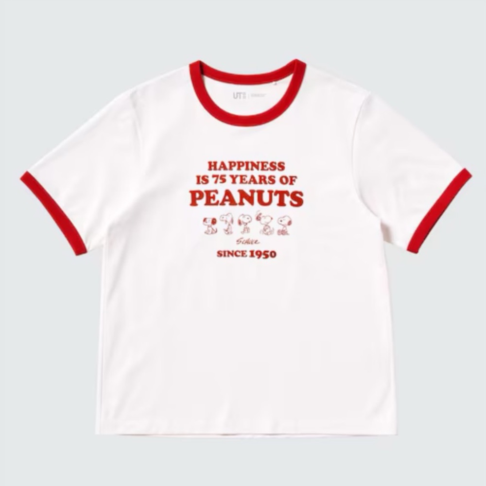 Uniqlo x Peanuts Snoopy t shirt
